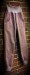 Zimní softhelové kalhoty - fialový melír